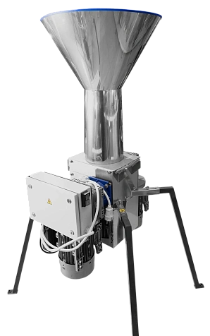 Дробилка универсальная "Кормилец Люкс" с двумя двигателями из нержавеющей стали